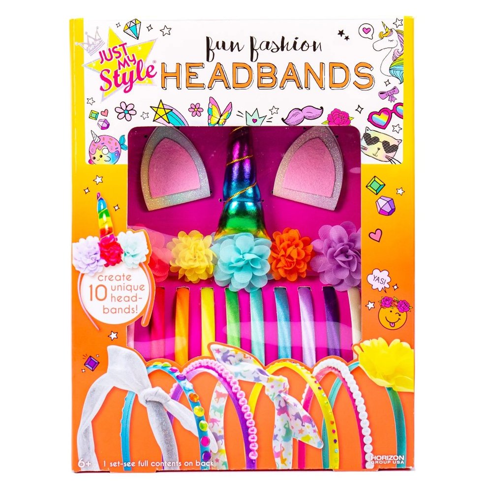 2 for $20 - NEW In Box Just My Style Fun Fashion Headbands Kit